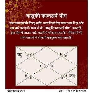 वासुकि कालसर्प दोष