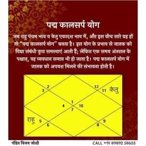 पद्म कालसर्प दोष